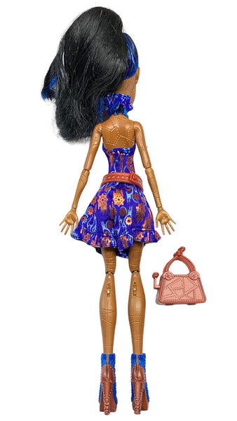 Monster High Robecca Steam Doll & Deluxe Fashion Pack Dress Outfit Bundle Lot