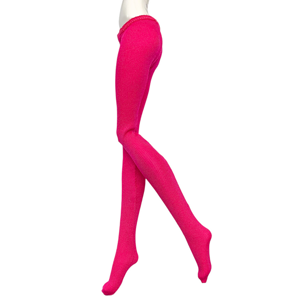 Replacement Fearleading Brite Pink Color Leggings Fits Standard 10.5" Monster High Dolls