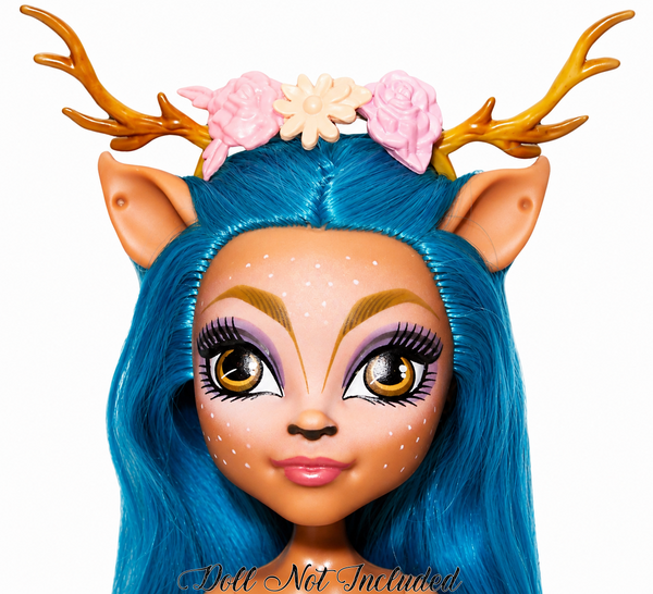 Floral Antlers Headband Headpiece Fits Monster High Isi Dawndancer Size Doll