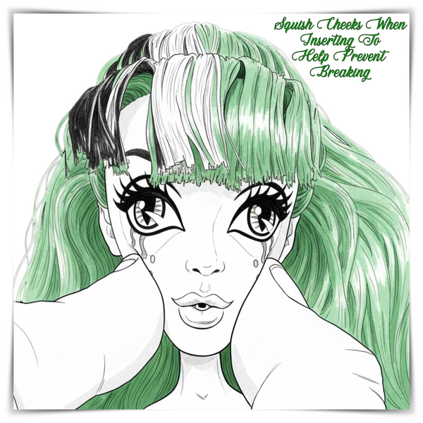 Green Firebreath Blowing Flame Mouth Part Compatible With Monster High Freak Du Chic Jinafire Doll