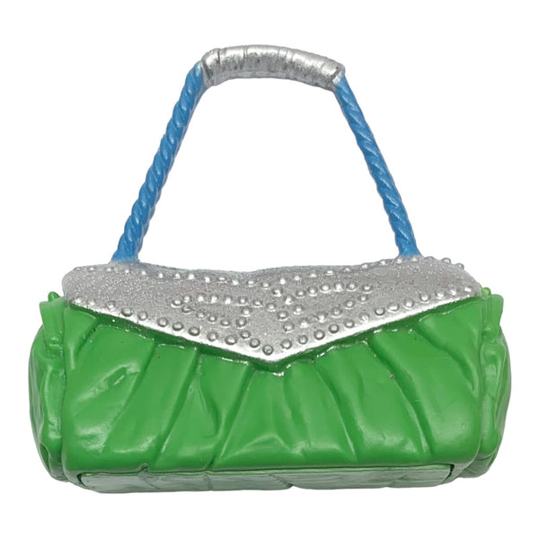 Mattel Barbie My Scene Chelsea Juicy Bling Doll Replacement Green & Silver Purse