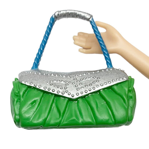 Mattel Barbie My Scene Chelsea Juicy Bling Doll Replacement Green & Silver Purse