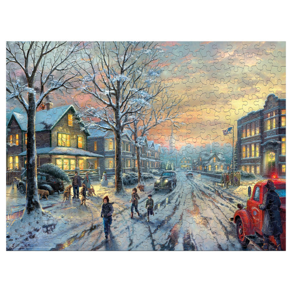 Thomas Kinkade 300 Piece A Christmas Story Holiday Movies Edition Puzzle