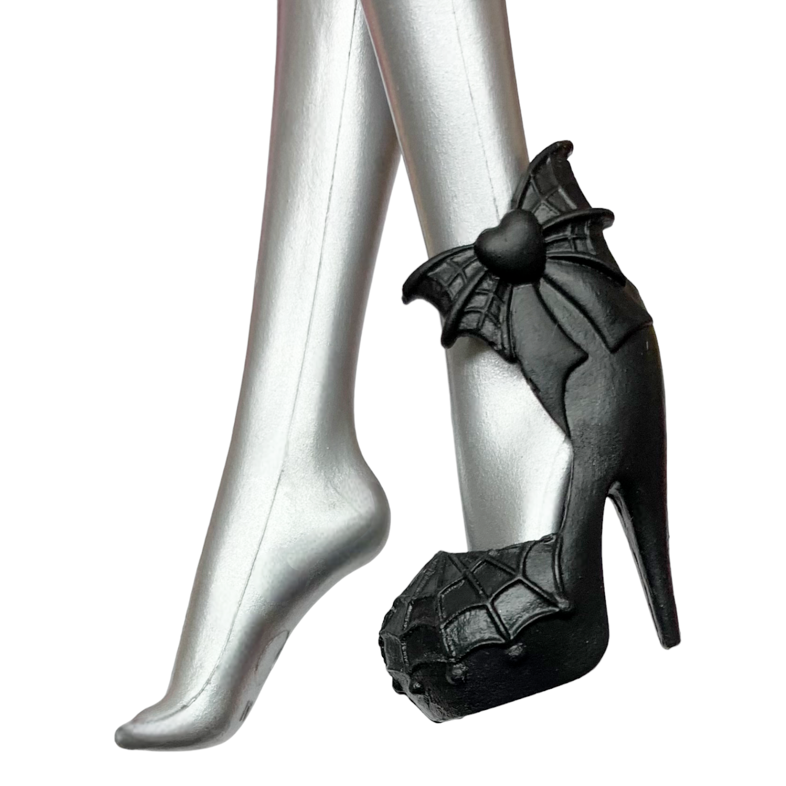 Monster High Dance The Fright Away Draculaura Doll Replacement Left Black Web Shoe