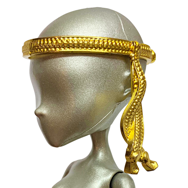 Monster High Clawdeen Wolf 13 Wishes Doll Replacement Gold Headband Crown Headpiece