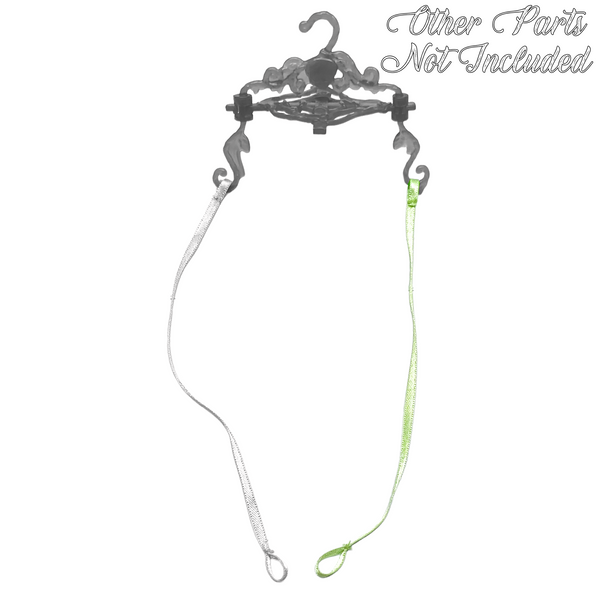 Monster High Freak Du Chic Honey Swamp Doll Replacement Green Marionette Strings Part