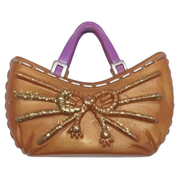 Mattel Barbie My Scene Madison My Bling Bling Doll Replacement Bronze Glitter Purse