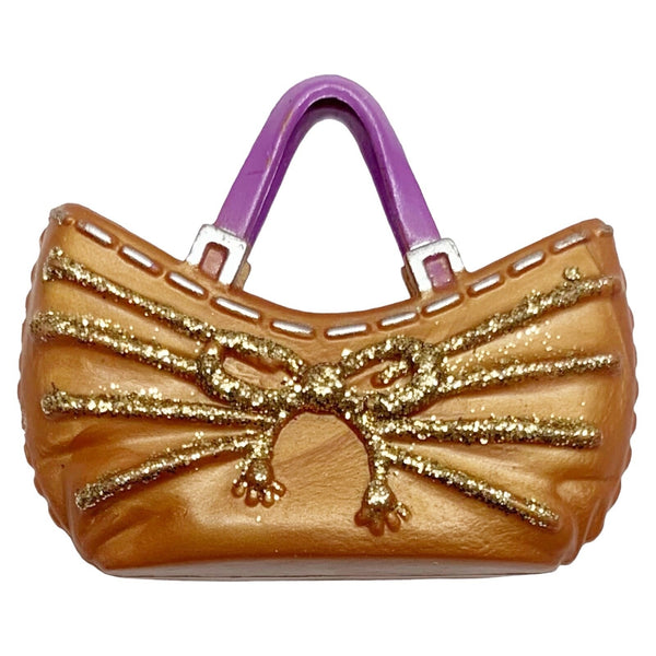 Mattel Barbie My Scene Madison My Bling Bling Doll Replacement Bronze Glitter Purse