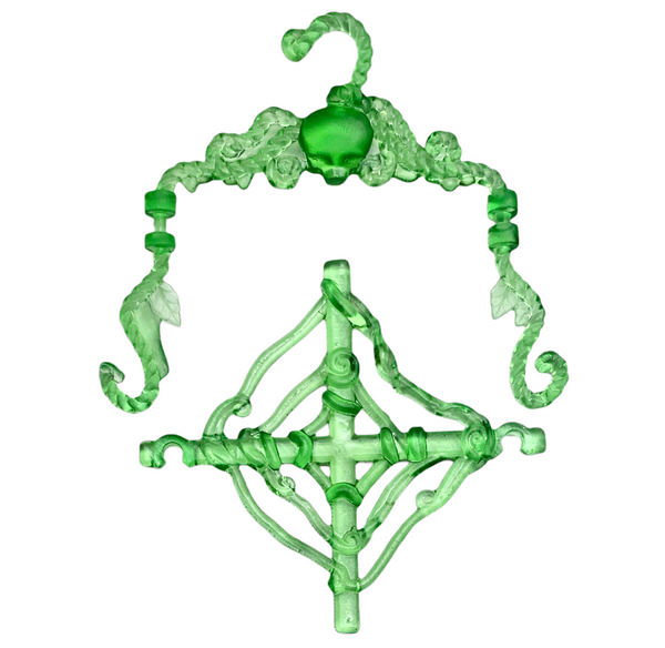 Green Marionette Puppet Strings Hanging Parts Compatible With Monster High Freak Du Chic Honey Doll