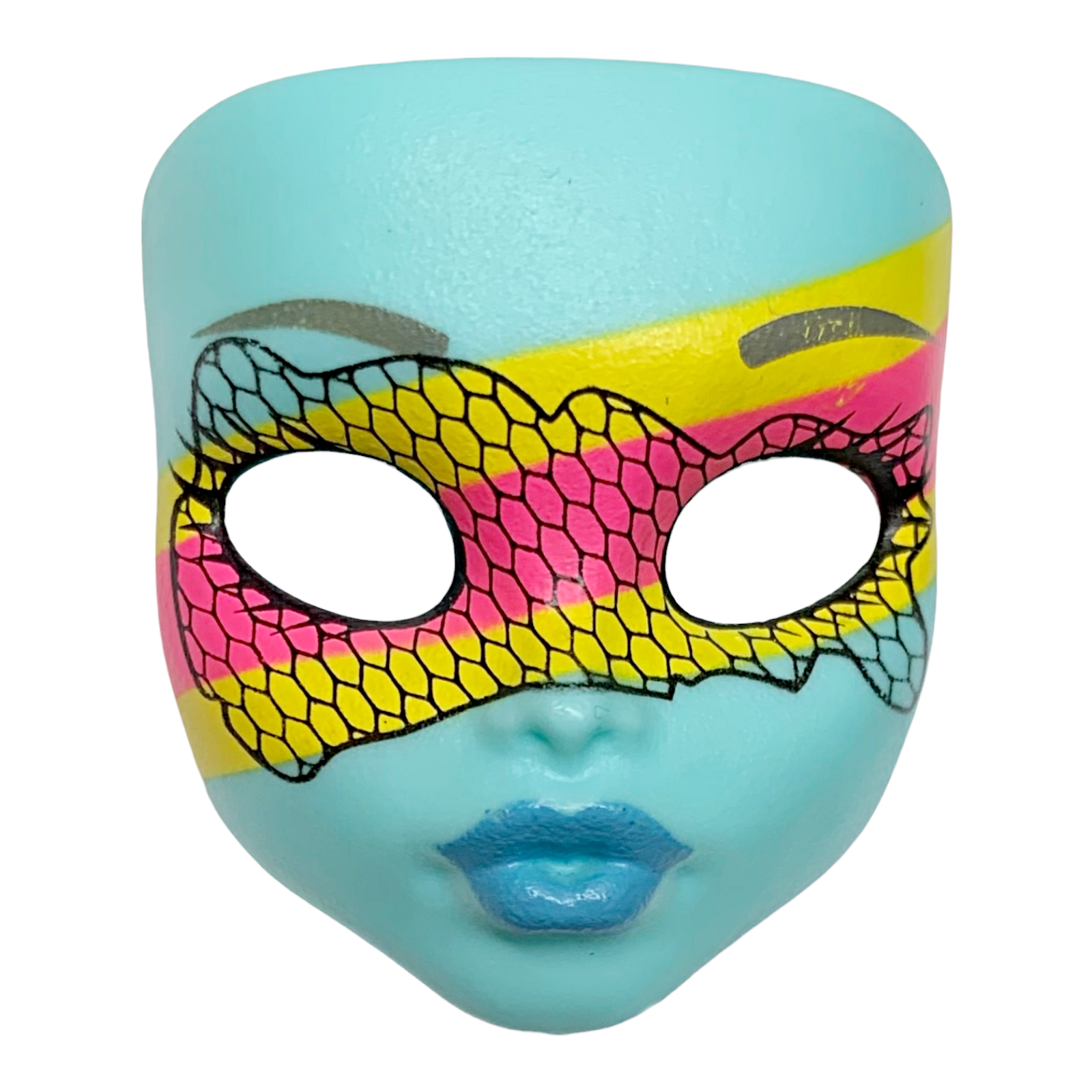 Monster High Spooky Sweet & Frightfully Fierce Inner Monster Doll Blue Mask Part