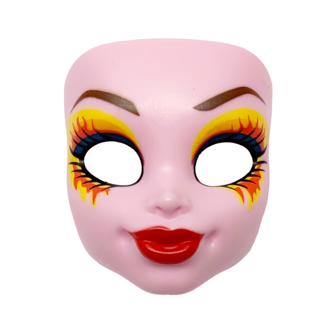 Monster High Inner Monster Fearfully Feisty Doll Replacement Pink Mask Part