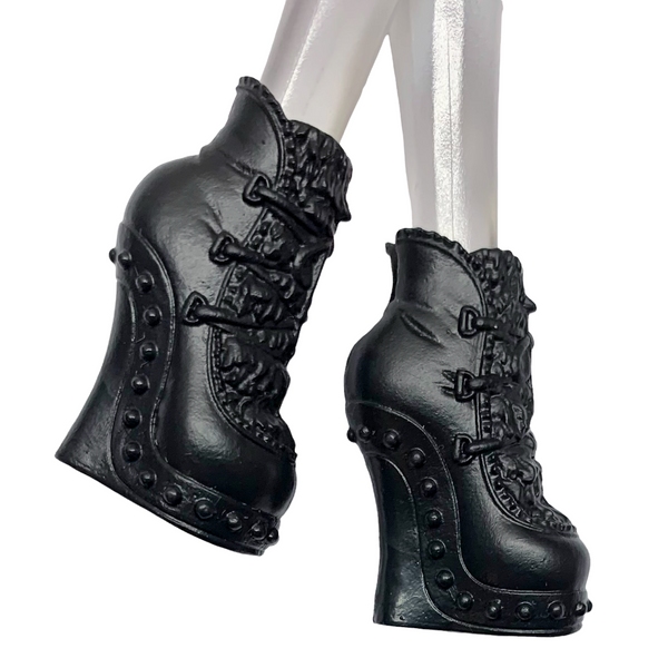 Ever After High Poppy O'Hair Through The Woods Doll Replacement Black Shoes