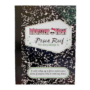 Monster High Great Scarrier Reef Posea Reef Replacement Diary Booklet