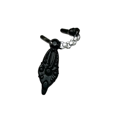 Ever After High Thronecoming Raven Queen Doll Replacement Black Earring