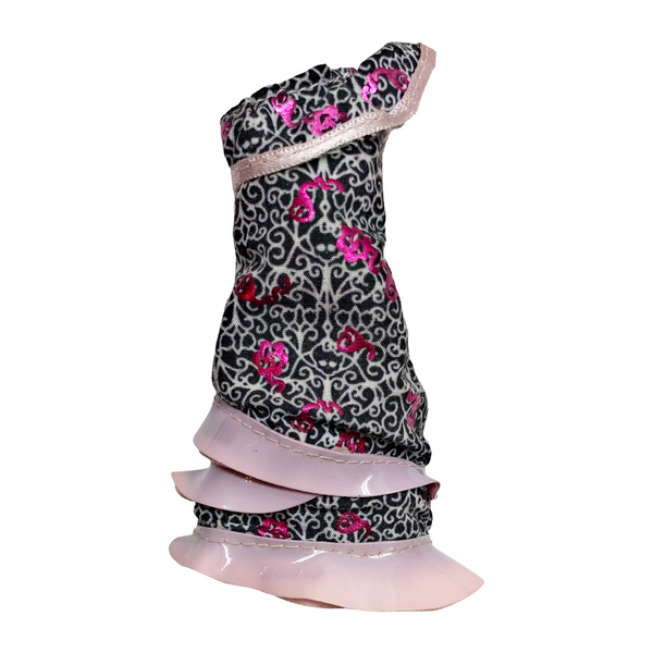 Monster High Rochelle Goyle Ghouls Night Out Doll Outfit Replacement Pink & Black Dress