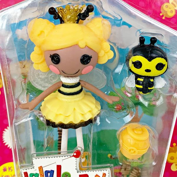 Mini Lalaloopsy Royal T. Honey Stripes #15 Series 17 Bee Bumblebee Doll