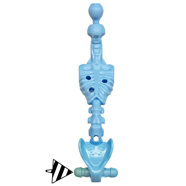 Monster High Inner Monster Deluxe Shivering Sad Eek Excited Genie Doll Replacement Blue Skeleton Torso