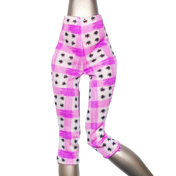 Monster High Scaritage Operetta Doll Replacement Black & Purple Capri Pants