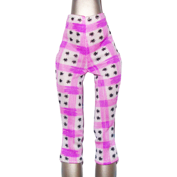 Monster High Scaritage Operetta Doll Replacement Black & Purple Capri Pants