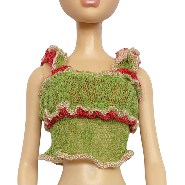 Barbie My Scene Out & About Chelsea Doll Outfit Replacement Red & Green Shirt