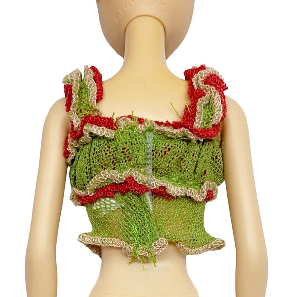 Barbie My Scene Out & About Chelsea Doll Outfit Replacement Red & Green Shirt