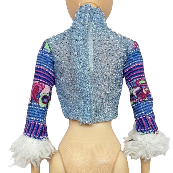 Mattel My Scene Barbie Year Of Style Winter Rocks Doll Replacement Blue Shirt