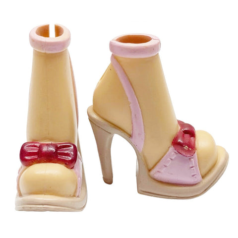 Mattel Barbie My Scene Goes To Hollywood Doll Replacement Red & Pink Shoes