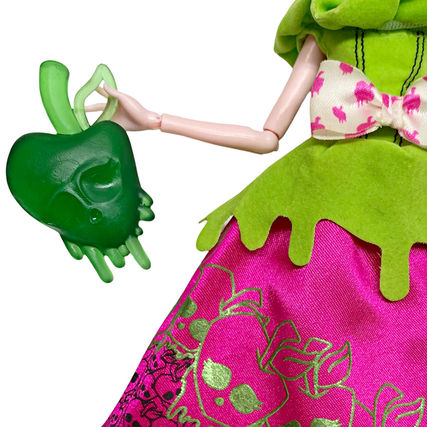 Green Poison Apple Style Purse Part Compatible With Monster High Snow Bite Doll