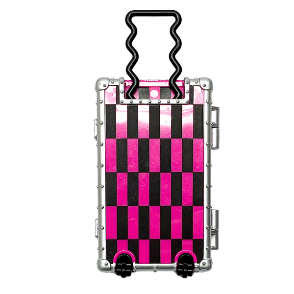 L.O.L. Surprise O.M.G. Remix 4-in-1 Plane Playset Pink & Black Luggage Suitcase