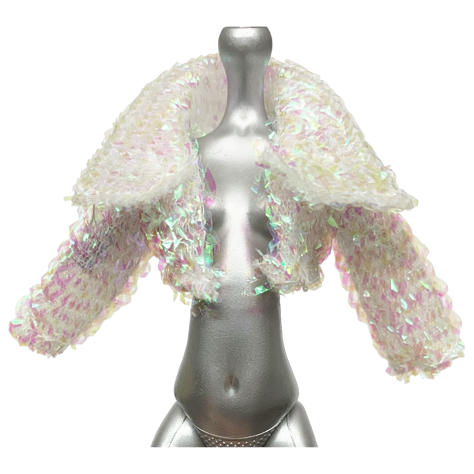 LOL Surprise OMG Queens Runway Diva Doll Replacement Iridescent Tinsel Jacket