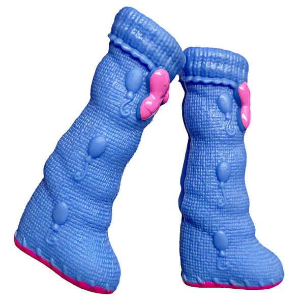 Equestria Girls Pinkie Pie Sleepover Pajama Party! Doll Replacement Purple & Pink Shoes