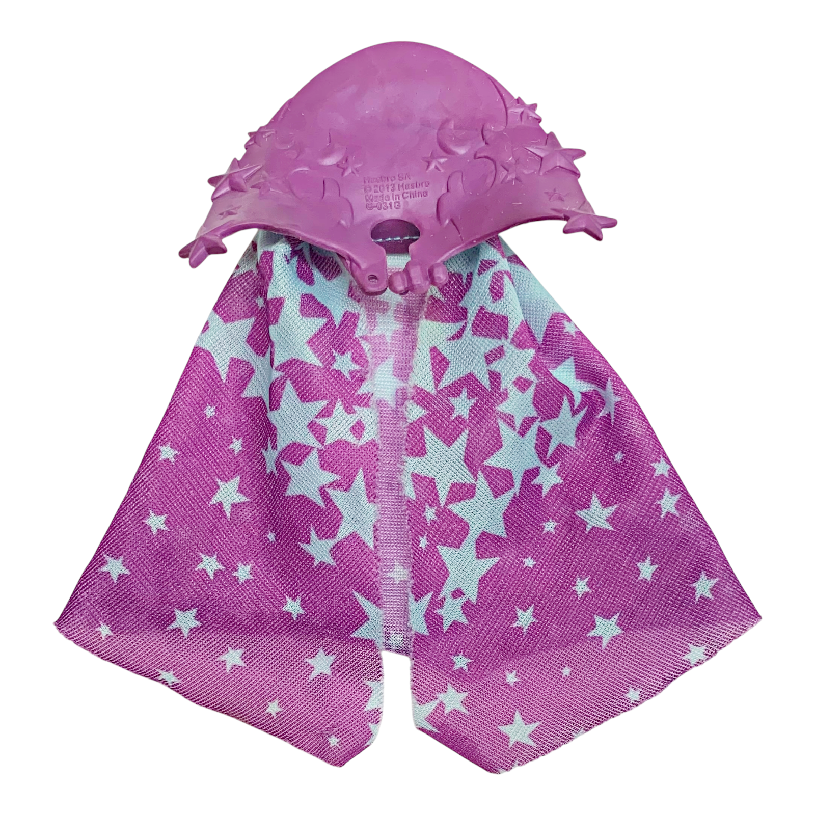 Equestria Girls Trixie Lulamoon Rainbow Rocks Doll Outfit Replacement Purple Star Cape / Cloak