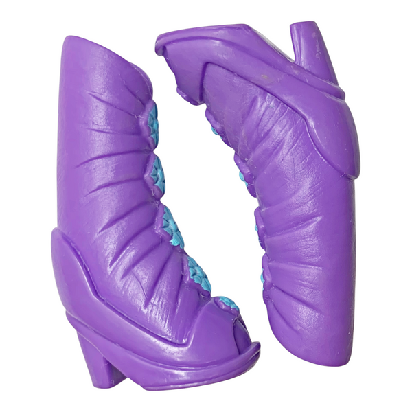 Equestria Girls Rarity Doll Replacement Purple & Blue Diamond Peg Boots (For Peg-Style Legs) (Copy)