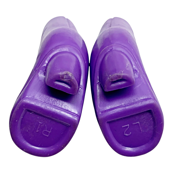 Equestria Girls Rarity Doll Replacement Purple & Blue Diamond Peg Boots (For Peg-Style Legs) (Copy)