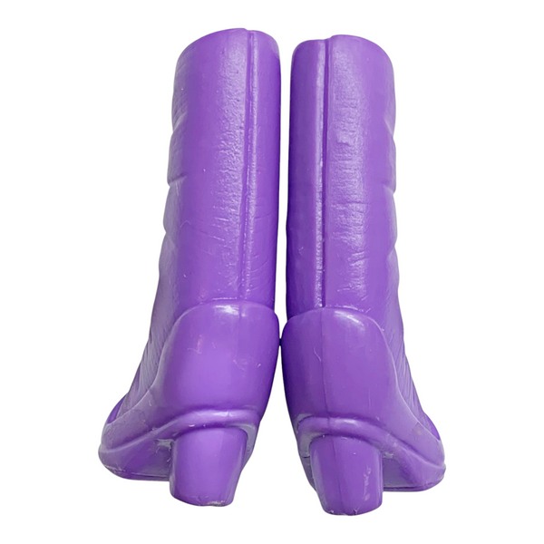 Equestria Girls Rarity Doll Replacement Purple & Blue Diamond Peg Boots (For Peg-Style Legs) (Copy)