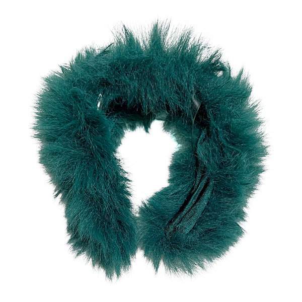 Rainbow High Jewel Richie Doll Outfit Replacement Green Faux Fur Stole Shawl Wrap