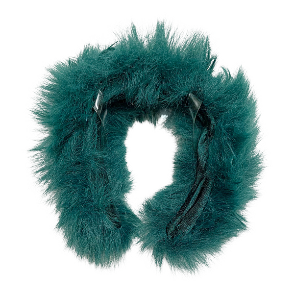 Rainbow High Jewel Richie Doll Outfit Replacement Green Faux Fur Stole Shawl Wrap