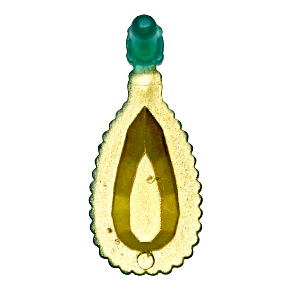 Rainbow High Jewel Richie Doll Replacement Gold & Green Gem Earring Part (#1176)