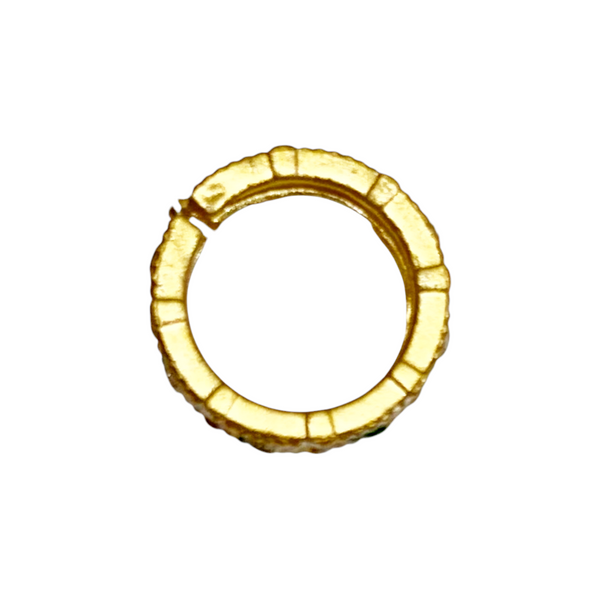 Rainbow High Jewel Richie Doll Replacement Gold & Green Bangle Bracelet (A)