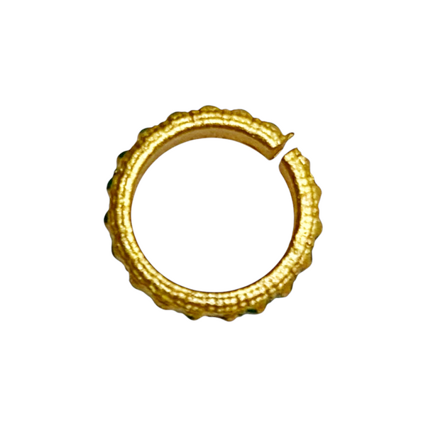 Rainbow High Jewel Richie Doll Replacement Gold & Green Bangle Bracelet (B)