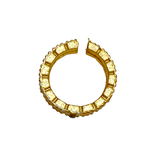 Rainbow High Jewel Richie Doll Replacement Gold & Green Bangle Bracelet (C)