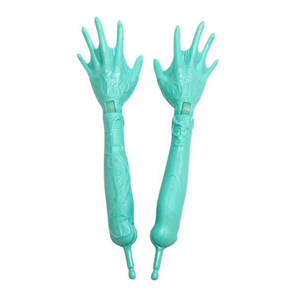 Monster High Honey Swamp Doll Replacement Pair Of Hands With Forearms (Arm Parts)