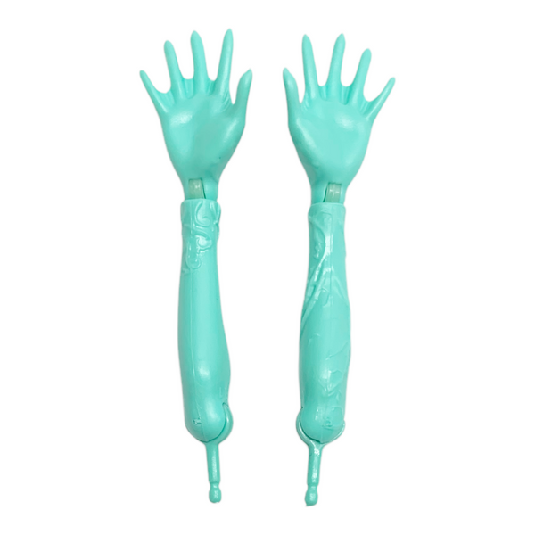 Monster High Honey Swamp Doll Replacement Pair Of Hands With Forearms (Arm Parts)