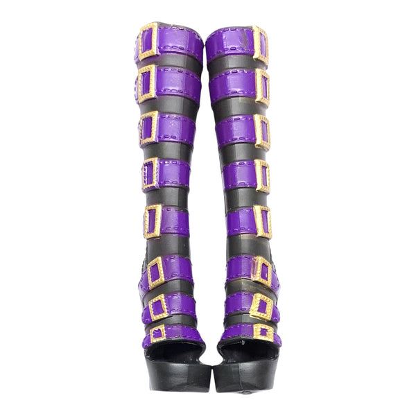 Monster High 17" Clawdeen Wolf Frightfully Tall Doll Replacement Tall Purple Shoes