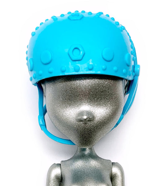 Monster High Boltin' Bicycle Frankie Stein Doll Replacement Blue Helmet