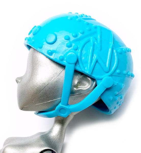 Monster High Boltin' Bicycle Frankie Stein Doll Replacement Blue Helmet