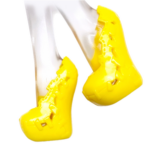 Monster High Frankie Stein Day To Night Fashion Doll Replacement Yellow Shoes