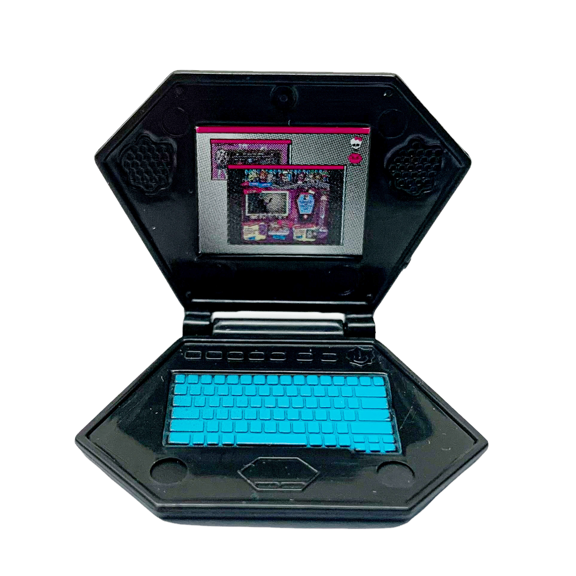 Monster High School's Out Frankie Stein Doll Replacement Black Laptop Part