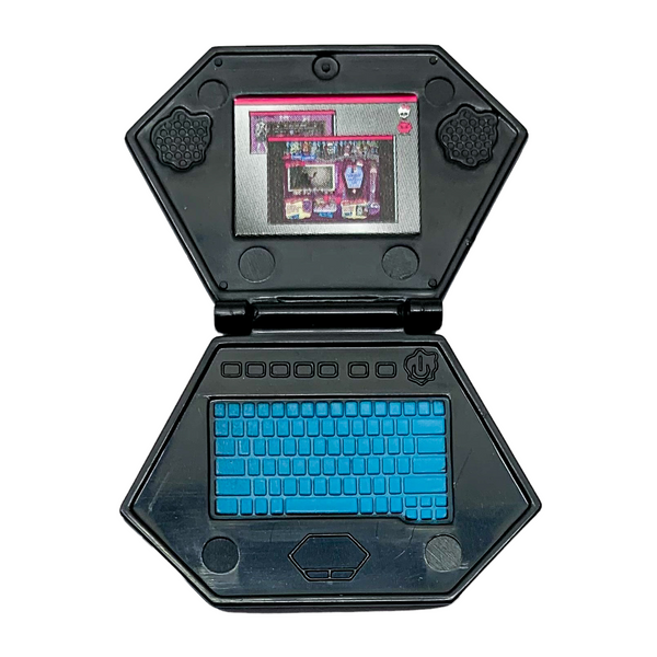 Monster High School's Out Frankie Stein Doll Replacement Black Laptop Part