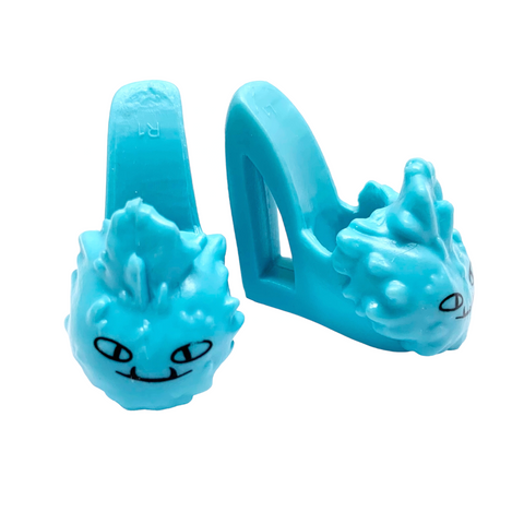 Monster High Dead Tired Abbey Bominable Doll Replacement Blue Slippers